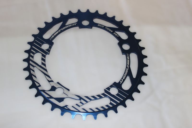 Insight 5 Bolt Chainrings Black