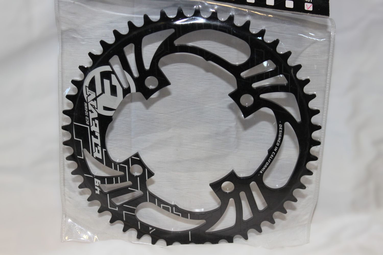 Elevn 4 Bolt Chainring Black