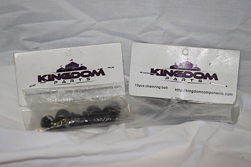 Kingdom 10 Piece Chainring Bolts