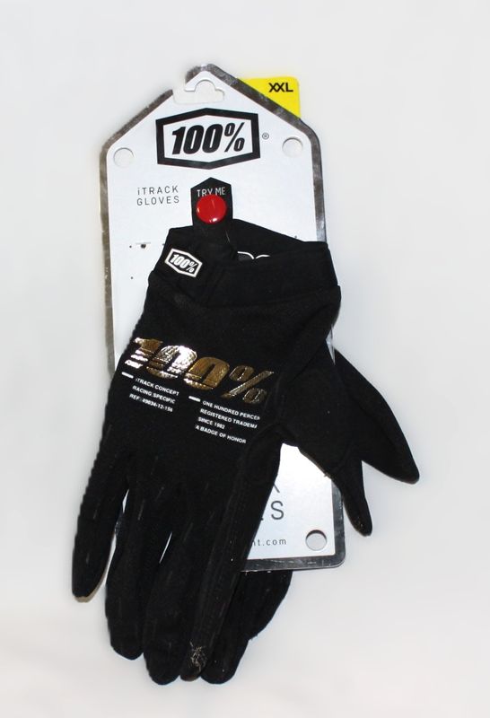 100% iTrack Mens XXL Gloves
