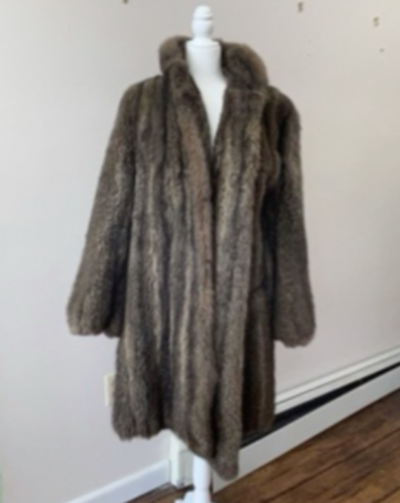 Vintage G. Fox & Co. Fur Coat