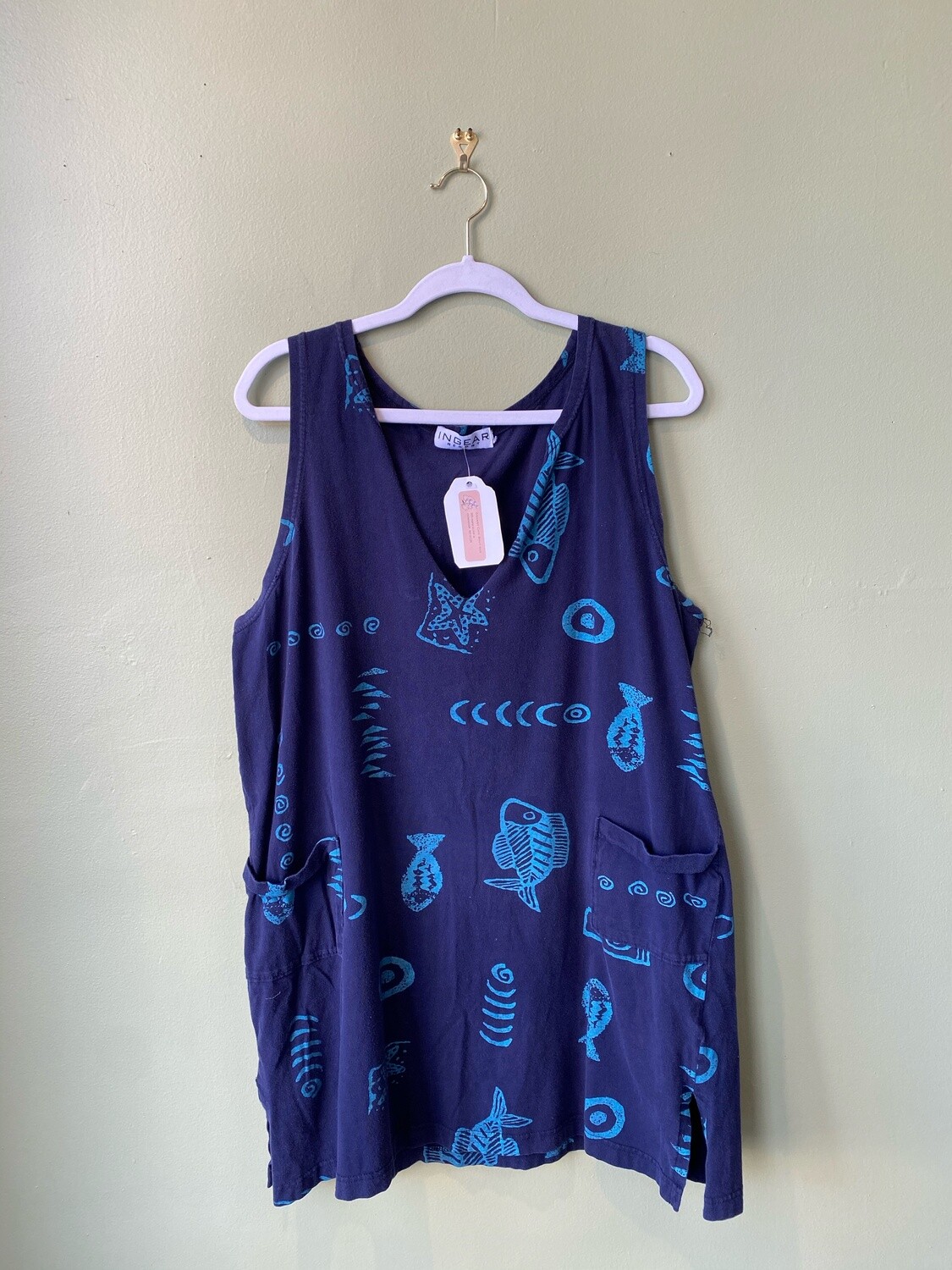 Summer In Gear Dress/Beach Theme Cover-up Size XL