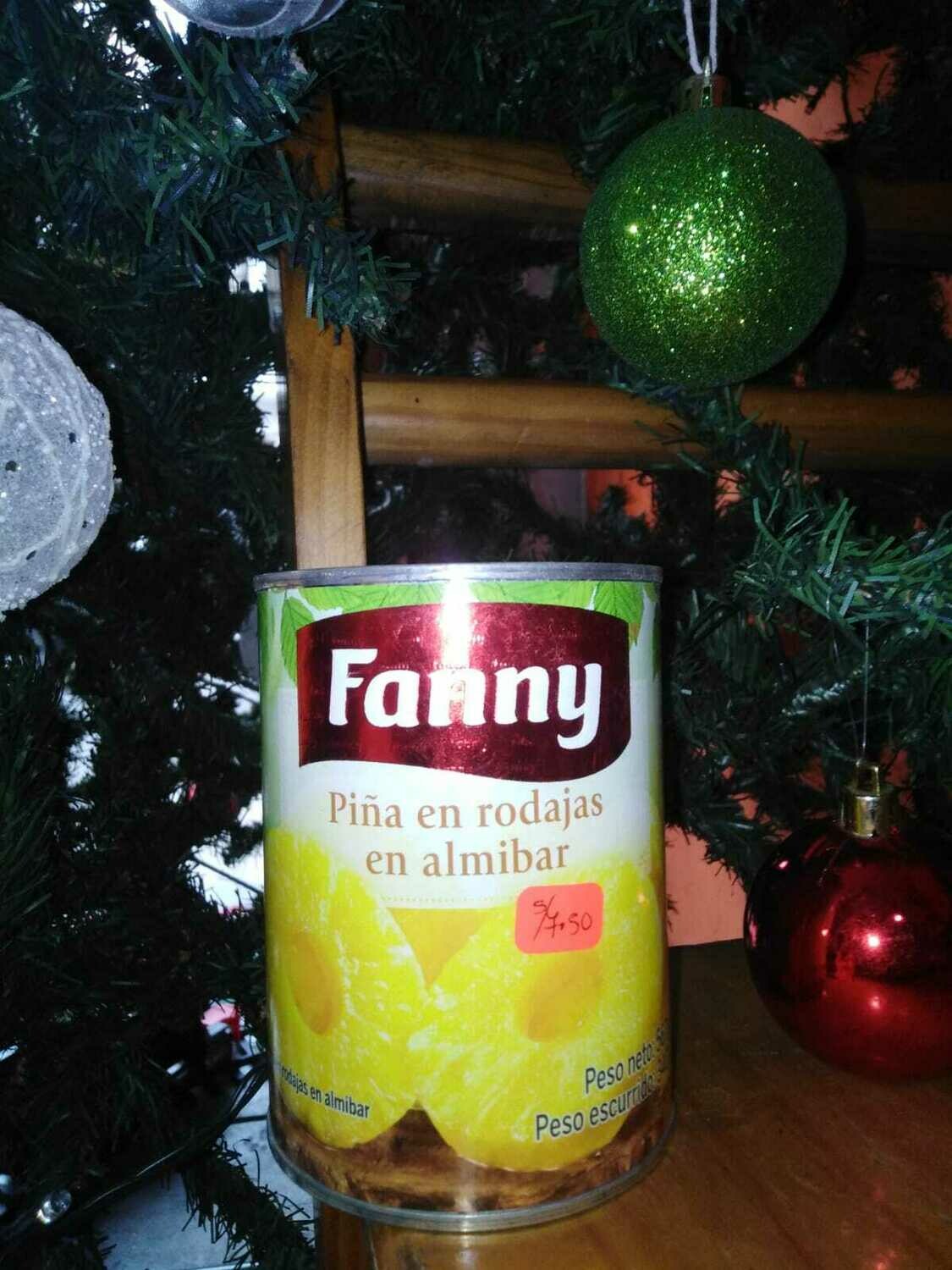 Piña en almibar -FANNY