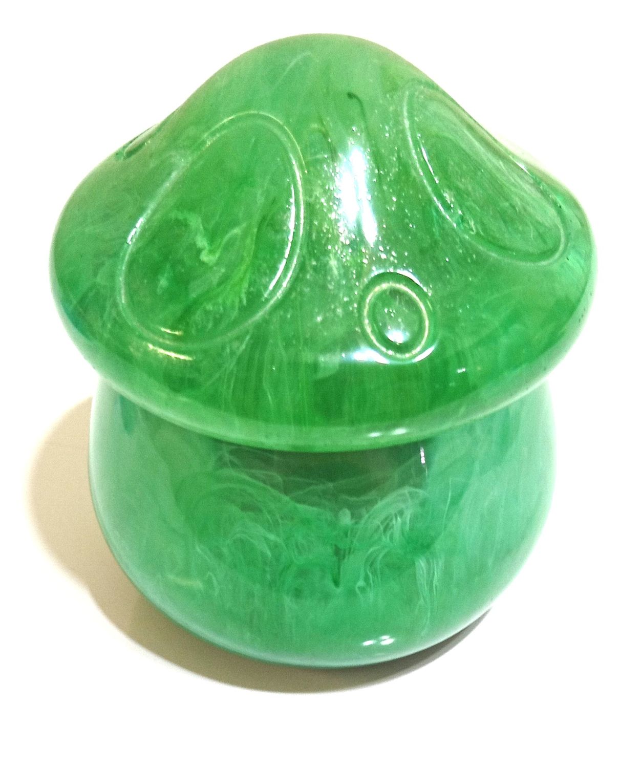 Green Mushroom Jar