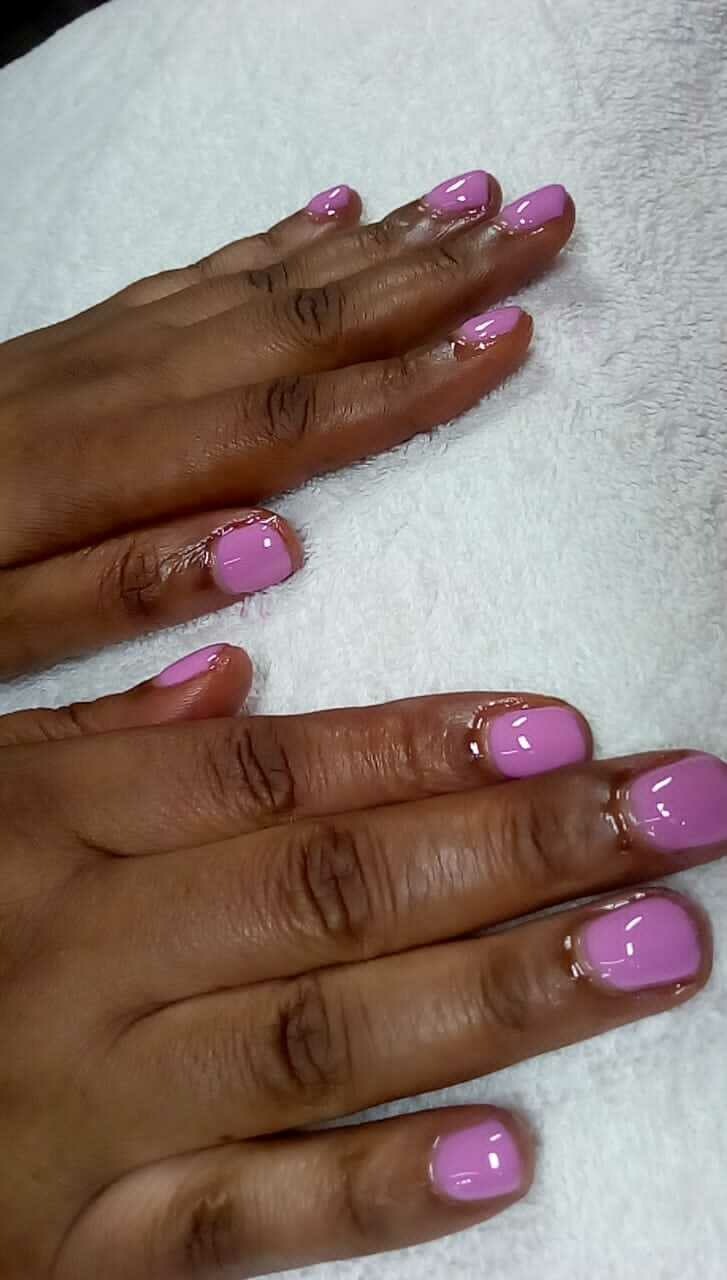 Female Spa Manicure