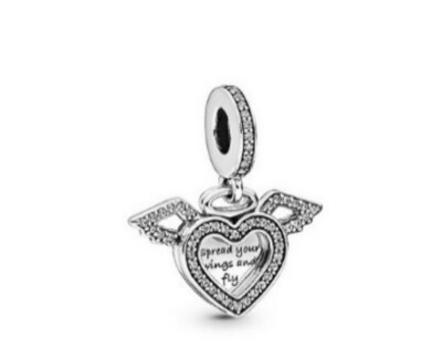 Pandora Silver Spread Your Wings Charm