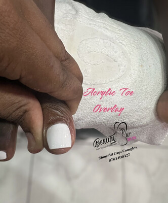 Acrylic Toe Overlay Single