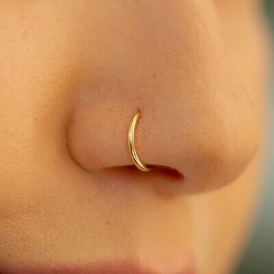 Real Gold Nose Ring