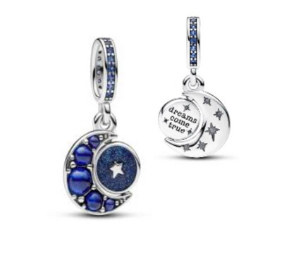 Pandora Dreams Come True Blue Star Dangle Charm