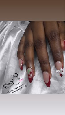 Nail Replacement + Polish Per
