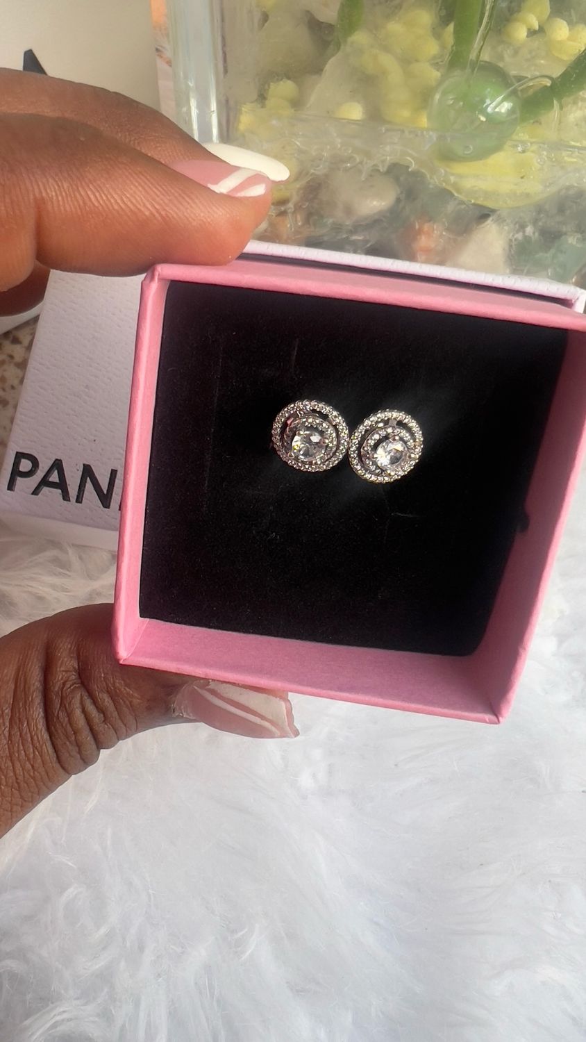Pandora Single Stone Earrings