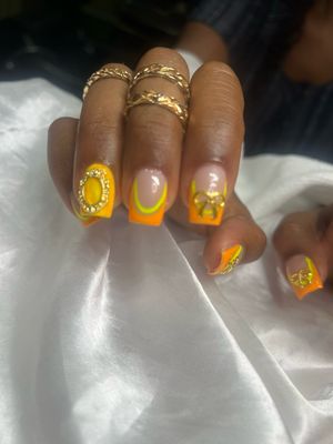 Acrylic/Gel X Nails Extension Short