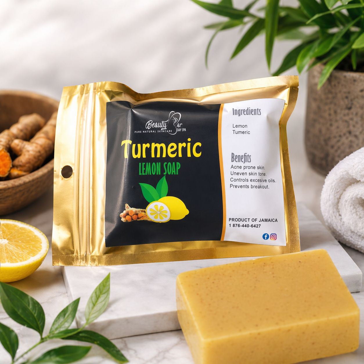 Turmeric Lemon Soap