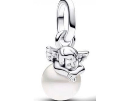 Pandora Angel Pearl Charm