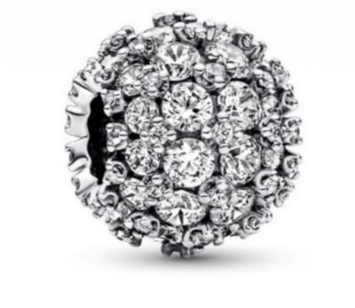 Pandora Full Diamond Ball Charm