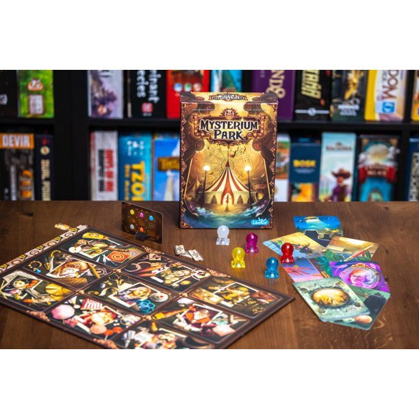 Mysterium Park Board Game - Enigmatic Cooperative Mystery Game with Ghostly  Intrigue, Fun for Family Game Night, Ages 10+, 2-7 Players, 30 Minute