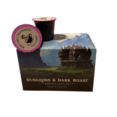 Dungeons and Dark Roast K-Cups (12 Count)