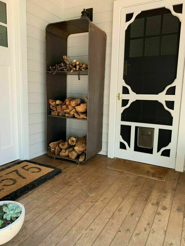 Rectangle Wood Stacker Fire Wood Log Holder