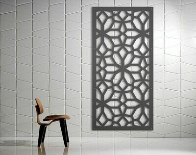 Snowflake Design Laser Cut Decorative Metal Screen
