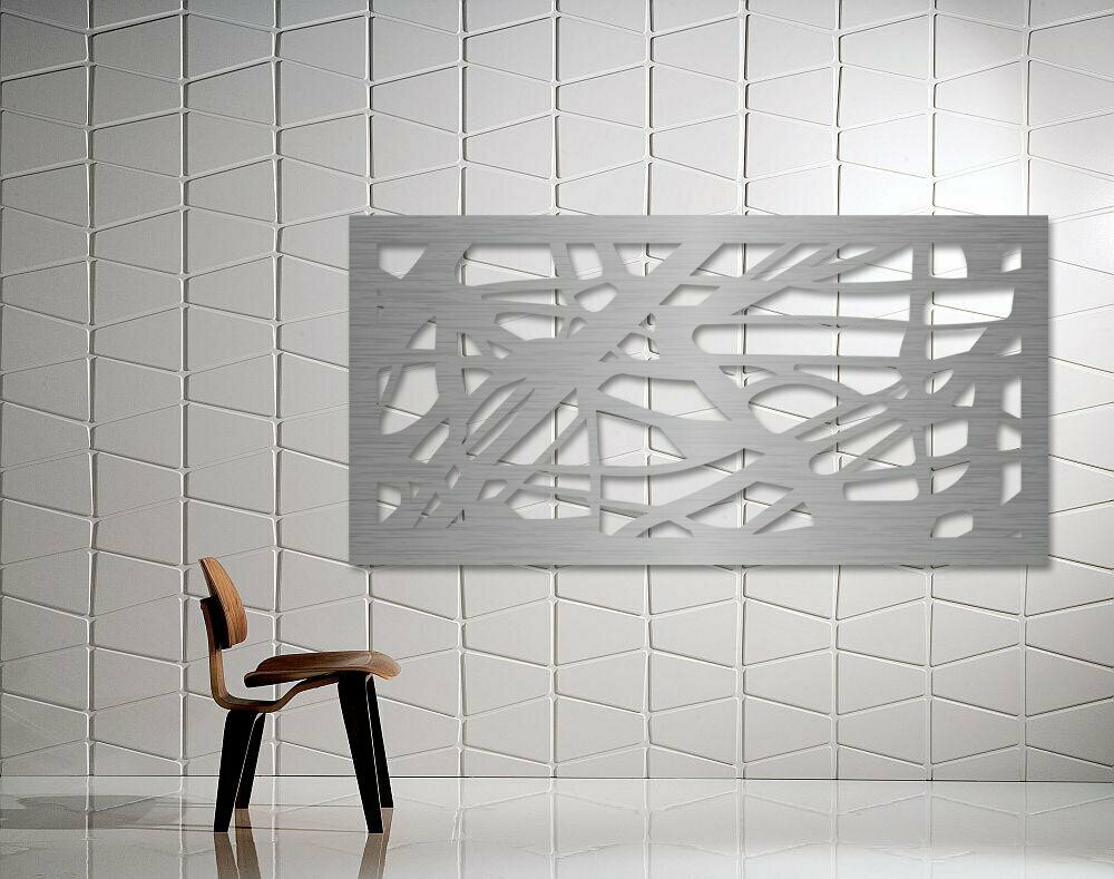 "Spooked" Design Laser Cut Decorative Metal Screen, Material: 3MM ALUMINIUM, Size: 1200X600MM