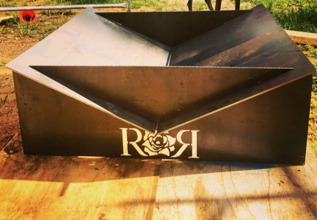 Corden Steel Fire Pit  - 1000x1000