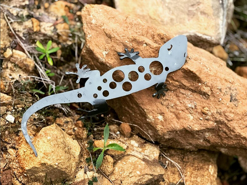 Gecko Designs Garden Sculptures - Corten Steel Metal Garden Art
