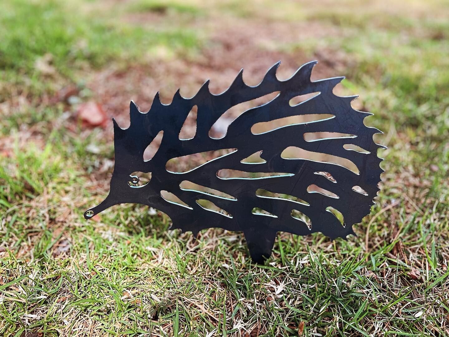 Premium Echidna Design Garden Silhouette  Sculpture - Corten Steel Metal Garden Art