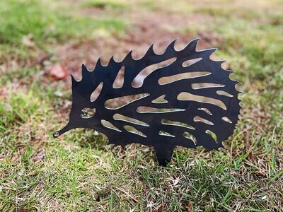 Premium Echidna Design Garden Silhouette  Sculpture - Corten Steel Metal Garden Art Premium Echidna Design Garden Silhouette  Sculpture - Corten Steel Metal Garden Art