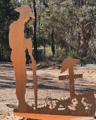 ANZAC MEMORIAL SILHOUETTE