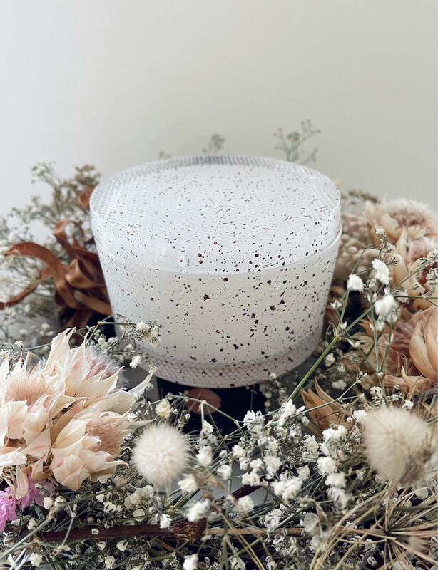 Limited Edition Double Wick (White With Rose Gold) Soy Candle