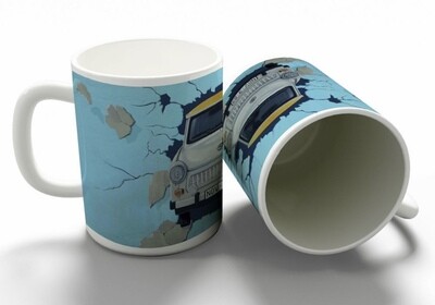 Berlin Wall Trabant Coffee Mug