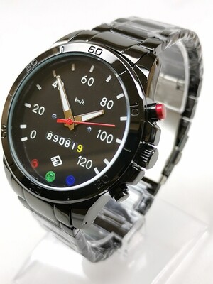 Dark Stainless Strap Trabant 601 Time Piece