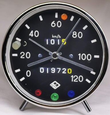 Trabant 601 Round Alarm Clock