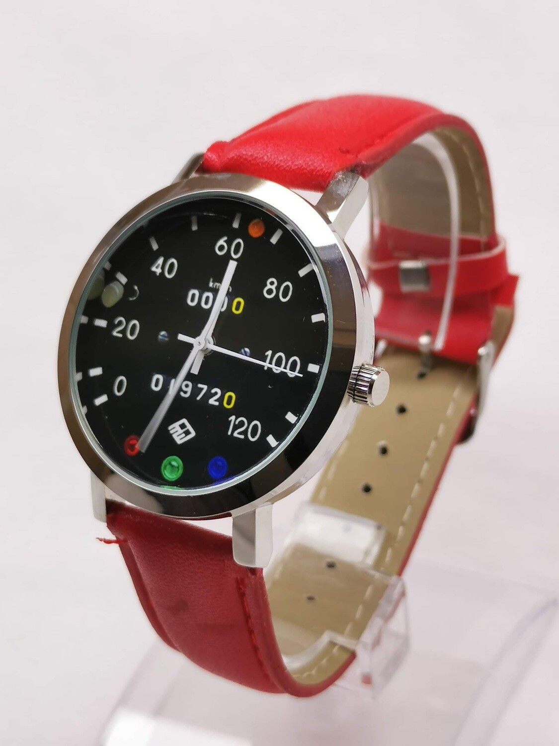 Ladies Red Strap Trabant 601 Time Piece