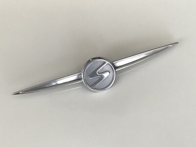Trabant 601 Polished Aluminium Grill Emblem