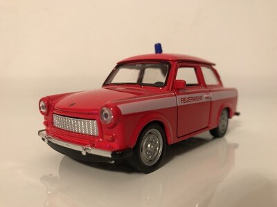 "FEUERWEHR" Welly Trabant 601 1:24-27 scale model