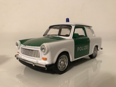 "POLIZEI" Welly Trabant 601 1:24-27 scale model