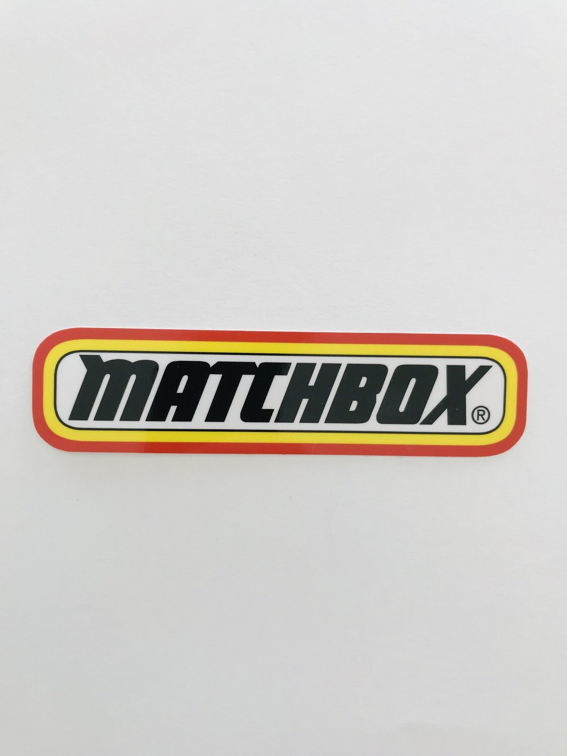 Matchbox Sticker