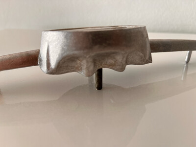 Trabant P50, P60/600 Natural Aluminium Grill Emblem