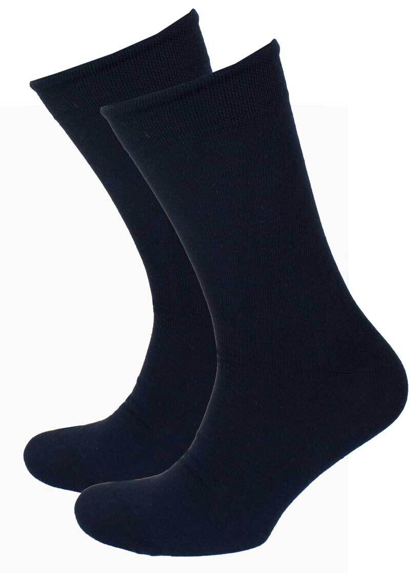 Onderbox herensokken soft cotton blauw