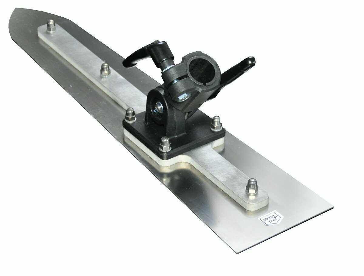 Estrichglätter Estrich Glätter 500mm Spitzes Blatt Schwertglätter inkl. Teleskopstiel 1m-2m
