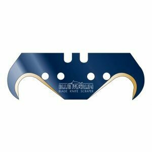 Hakenklinge GROSS 10x Blue Marlin 0,65mm für Verlegemesser Teppichmesser Bodenlegermesser Hakenklinge GROSS 10x Blue Marlin 0,65mm für Verlegemesser Teppichmesser Bodenlegermesser