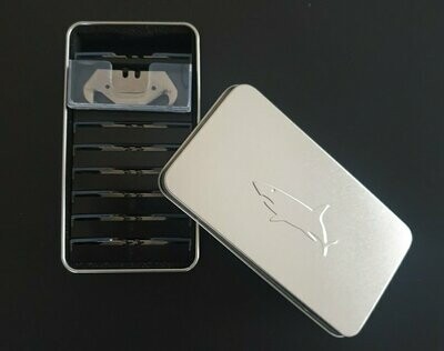 Hakenklinge Klein 100Stk. für Verlegemesser Teppichmesser 0,65mm AKTION Hakenklinge Klein 100Stk. für Verlegemesser Teppichmesser 0,65mm AKTION