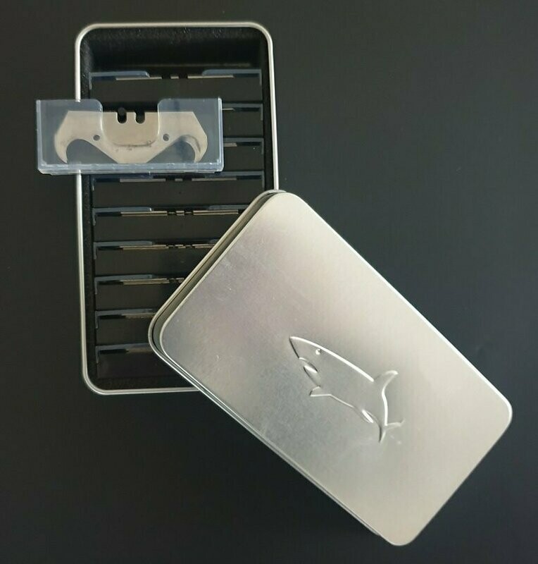 Super Hakenklinge GROß 100Stk. für Verlegemesser Teppichmesser 0,65mm AKTION Super Hakenklinge GROß 100Stk. für Verlegemesser Teppichmesser 0,65mm AKTION