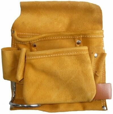 Nagel- und Werkzeugtasche Leder