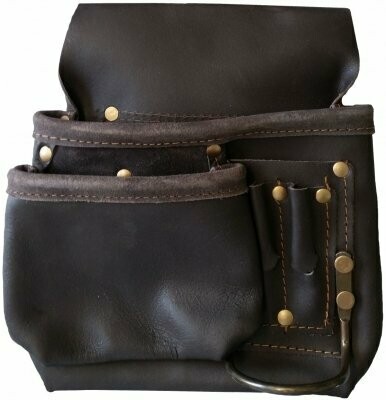 Nagel- und Werkzeugtasche Leder