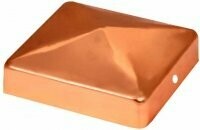 Pfostenkappe Kupfer 91x91