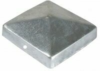 Pfostenkappe verzinkt 111x111