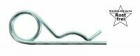 Federstecker doppelt Edelstahl rostfrei