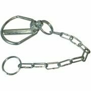 Spezialklappstecker für Fangprofile 11,0 x 52 mm mit Kette Spezialklappstecker für Fangprofile 11,0 x 52 mm mit Kette